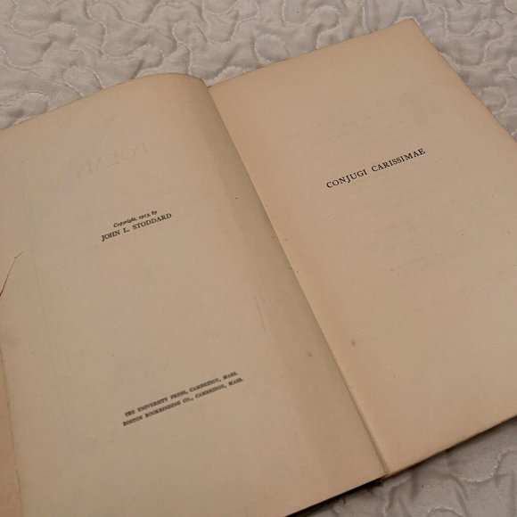 John L. Stoddard POEMS 1913 Vintage Poem Book - Picture 10 of 12